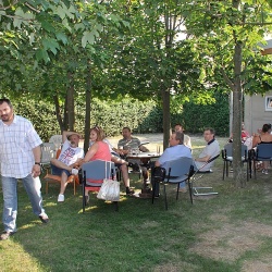 Meeting,summer,camp